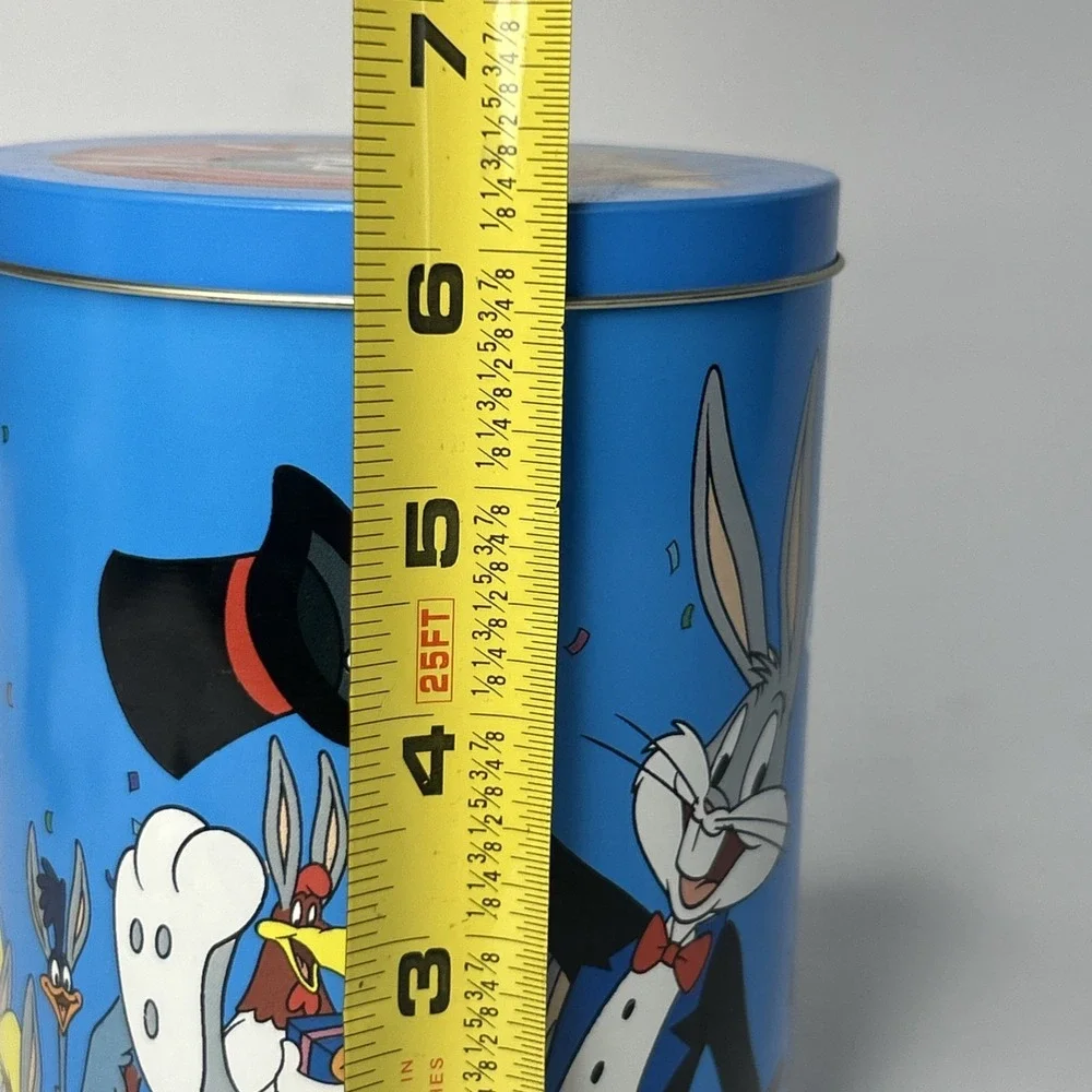 VTG 1989 Bugs Bunny 50th Birthday Tin Looney Tunes Brachs Jelly Bean England EUC
